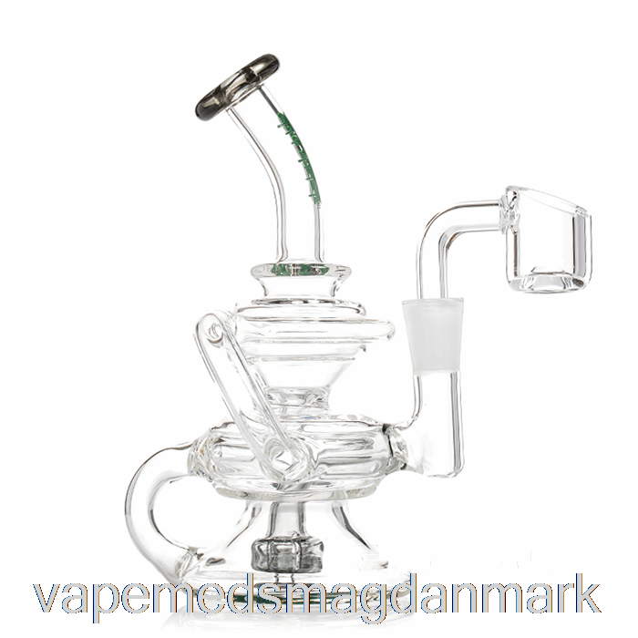Engangs Vape Danmark Ooze Rip Tide Mini Genbruger Duppe Rig Ocean Green (klar / Blågrøn)